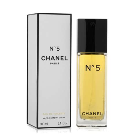 chanel no 5 eau de toilette refillable spray 100ml|perfume Chanel 5 best price.